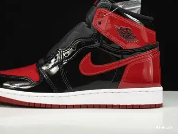 OG JORDAN HIGH AIR 1 “BRED PATENT” 555088-063 0527